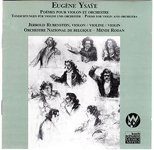 Poems for Violin and Orchestra: Poeme elegiaque; Au Rouet; Andante; Exil; Chant d'Hiver; Extase [...