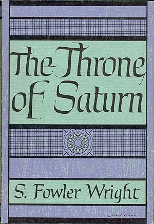 Image du vendeur pour THE THRONE OF SATURN mis en vente par John W. Knott, Jr, Bookseller, ABAA/ILAB