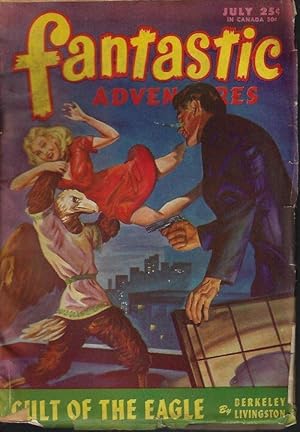 Seller image for FANTASTIC ADVENTURES: July 1946 for sale by Books from the Crypt