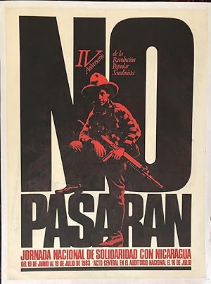 NO PASARAN. IV Anniversario de la Revolution Popular Sandinista