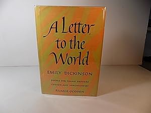 Image du vendeur pour A Letter to the World mis en vente par Old Book Surfer