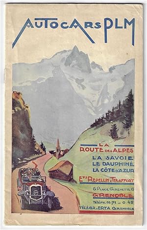Autocars PLM, La Route des Alpes, Le Savoie, Le Dauphine, La Cote d'Azur