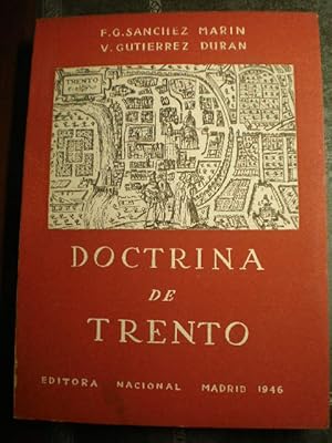 Imagen del vendedor de Doctrina de Trento. Imagen del hombre segn nuestros telogos. Volumen I. Dimensin natural a la venta por Librera Antonio Azorn