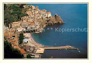 Bild des Verkufers fr Postkarte Carte Postale 73634686 Amalfi Vista dall'alto Costiera Amalfitana Amalfi zum Verkauf von Versandhandel Boeger