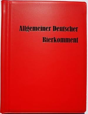 Immagine del venditore per Allgemeiner Deutscher Bierkomment venduto da AHA-BUCH GmbH