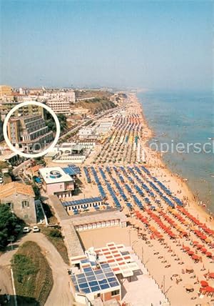 Bild des Verkufers fr Postkarte Carte Postale 73633413 Termoli Hotel Rosary Lungomare C Colombo Fliegeraufnahme Termoli zum Verkauf von Versandhandel Boeger