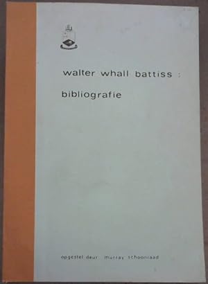 Seller image for Walter Whall Battiss: Bibliografie for sale by Chapter 1
