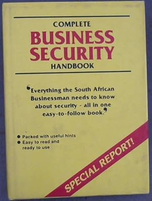 Bild des Verkufers fr The Business Security Handbook zum Verkauf von Chapter 1