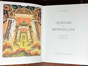Imagen del vendedor de Dmons et Merveilles. a la venta por Moroccobound Fine Books, IOBA