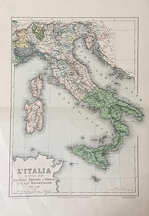 L'Italia al tempo degli Imperatori Sassoni e Franchi fino agli Hohenstaufen (962-1138)