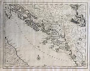Carta Geografica della Dalmazia