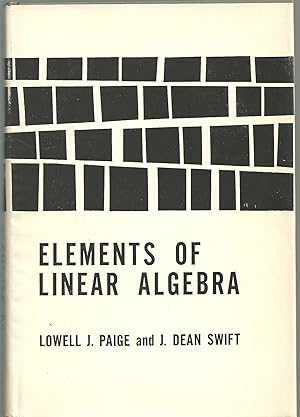 Elements of linear algebra