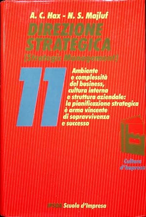 Bild des Verkufers fr Direzione strategica: (Strategic Management). zum Verkauf von Studio Bibliografico Adige