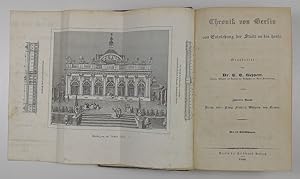 Chronik von Berlin, von der Entstehung der Stadt bis zum Regierungsabschlusse des Königs Friedric...