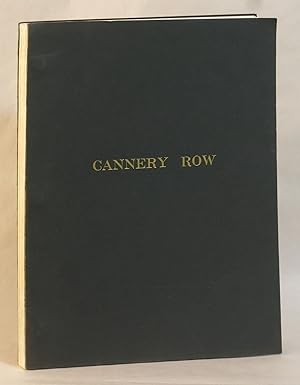 Cannery Row (Film Script)