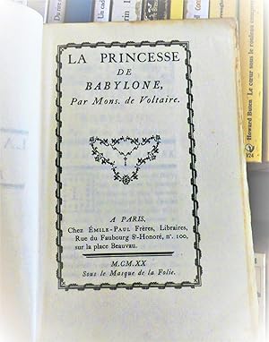 La Princesse de Babylone