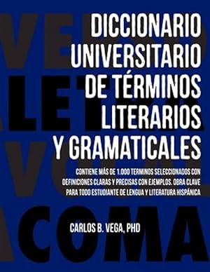 Seller image for Diccionario Universitario de T Rminos Literarios y Gramaticales -Language: spanish for sale by GreatBookPrices