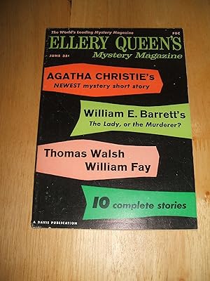 Seller image for Ellery Queen's Mystery Magazine June 1959 for sale by biblioboy