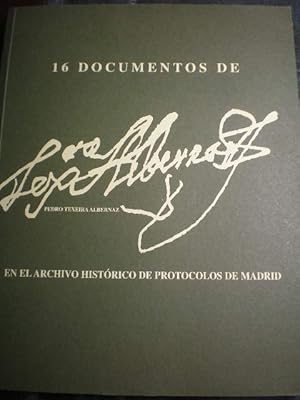 Imagen del vendedor de 16 Documentos de Pedro Texeira Albernaz en el Archivo Histrico de Protocolos de Madrid a la venta por Librera Antonio Azorn