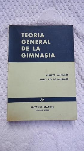 Immagine del venditore per TEORA GENERAL DE LA GIMNASIA. LIBRO EXTREMADAMENTE ESCASO. ESTADO EXCELENTE venduto da Ernesto Julin Friedenthal