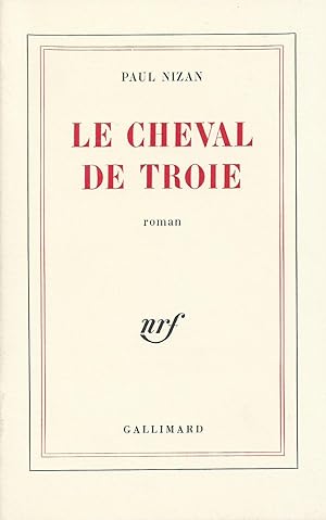 Bild des Verkufers fr Le Cheval de Troie - Roman zum Verkauf von Fellner Art Books