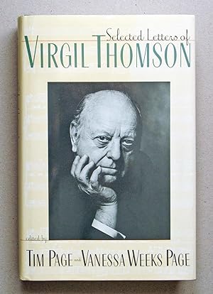 Seller image for Selected Letters of Virgil Thomson for sale by Solvang Book Company