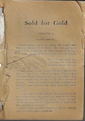 Seller image for SOLD FOR GOLD; The Hart Series No. 55 for sale by Books from the Crypt