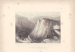Seller image for The Students Cliff. Hertz Mountains. Stahlstich von 1850 nach H. Bibby aus Payne's Universum, or Pictorial World Vol. III for sale by ANTIQUARIAT Franke BRUDDENBOOKS