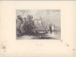 Seller image for Persenburg. Ansicht Donauufer. Stahlstich von 1850 nach W. Richl aus Payne's Universum, or Pictorial World Vol. III for sale by ANTIQUARIAT Franke BRUDDENBOOKS