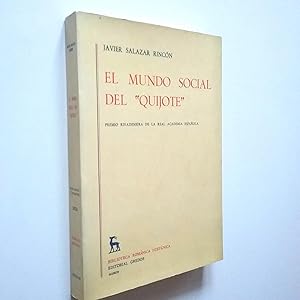 Immagine del venditore per El mundo social del Quijote venduto da MAUTALOS LIBRERA