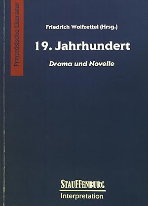 Bild des Verkufers fr Franzsische Literatur; Teil: 19. Jahrhundert. zum Verkauf von books4less (Versandantiquariat Petra Gros GmbH & Co. KG)