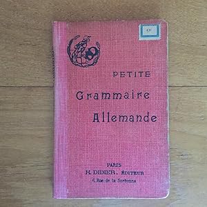 Seller image for Petite grammaire allemande for sale by Les bouquins d'Alain