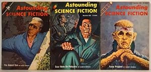 Seller image for Astounding Science Fiction: October, November, December of 1956 (3 Complete Issues) for sale by Good Books In The Woods