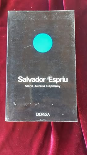 Seller image for Salvador Espriu for sale by Llibreria Fnix