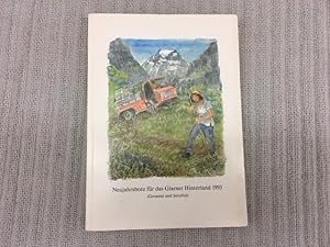 Bild des Verkufers fr Neujahrsbote fr das Glarner Hinterland (Grosstal und Sernftal) 1993. Siebenundzwanzigster Jahrgang zum Verkauf von Genossenschaft Poete-Nscht