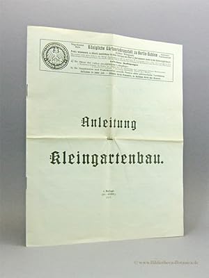 Anleitung zum Kleingartenbau.