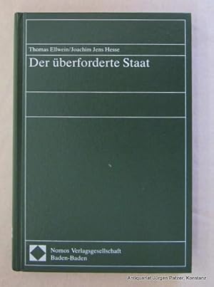 Immagine del venditore per Der berfordere Staat. Baden-Baden, Nomos, 1994. 237 S., 1 Bl. Or.-Pp. (ISBN 3789035734). venduto da Jrgen Patzer