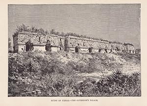 Image du vendeur pour Ruins of Uxmal - the Governor's Palace. mis en vente par Pennymead Books PBFA