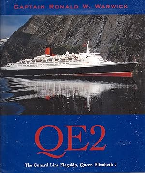 Image du vendeur pour QE2 The Cunard Line Flagship, Queen Elizabeth II Third Edition kk AS NEW mis en vente par Charles Lewis Best Booksellers