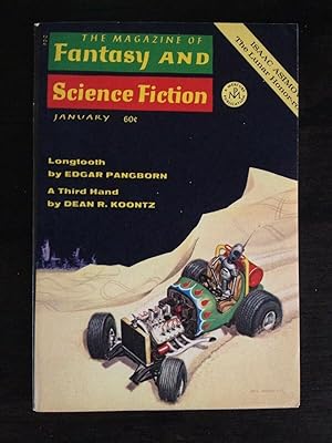 THE MAGAZINE OF FANTASY AND SCIENCE FICTION VOL. 38 NO. 1 JANUARY 1970: A Third Hand