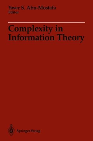 Complexity in Information Theory.