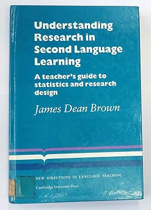 Seller image for Understanding Research in Second Language Learning for sale by St Marys Books And Prints