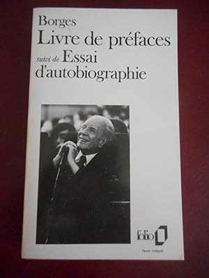 Imagen del vendedor de Livre des prefaces - suivi de - Essai d'autobiographies a la venta por Frederic Delbos