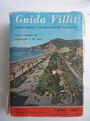 GUIDA VILLIT Guida delle Villeggiature Italiane 1958 - 59 XLIV EDIZIONE