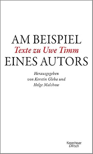 Seller image for Am Beispiel eines Autors : Texte zu Uwe Timm. for sale by nika-books, art & crafts GbR