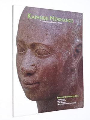 Imagen del vendedor de Kapandji Morhange - ventes aux enchres publique. Mercredi 10 novembre 2010 a la venta por Librairie Douin