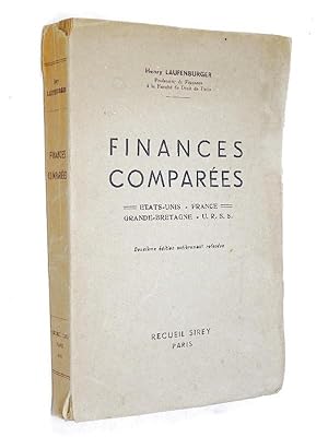 Laufenburger, Henry - Finances comparées, États-Unis, France, Grande-Bretagne, U.R.S.S. 2e édition.
