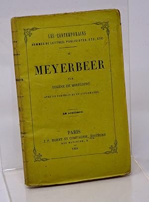 Mirecourt Eugène de. Meyerbeer