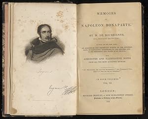 Memoirs of Napoleon Bonaparte [.] To which are now first added, an account of the important event...