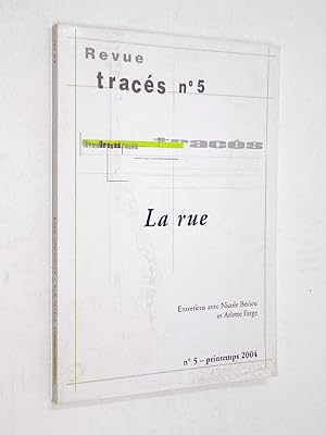 Revue Tracés - Tracés N°5 - La rue